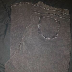 Shein faded black skinny jeans. Never worn!! Size 2X